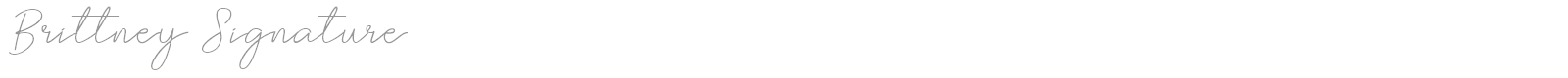 Brittney Signature font preview
